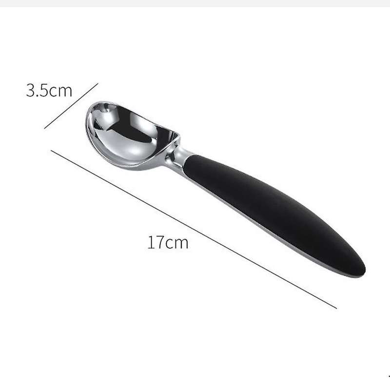 2pcs Zinc Alloy Ice Cream Yogurt Jelly Dessert Spoon Kitchen Tools
