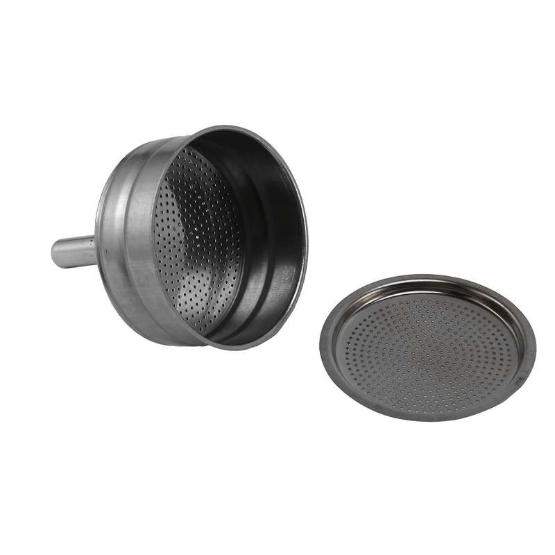 6-cup Moka Coffee Machine Replacement Funnel Kits Compatible