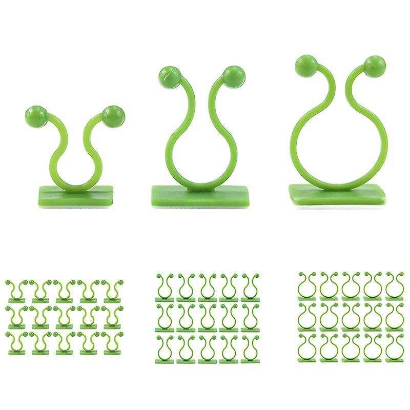 120pcs Green Invisible Vine Fixing Clip, Plant Climbing Fixing Device