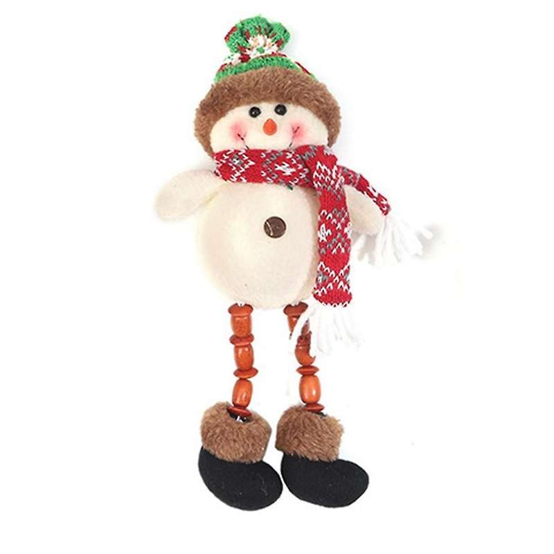 Santa Claus Christmas Doll Merry Christmas Decorations for Home White