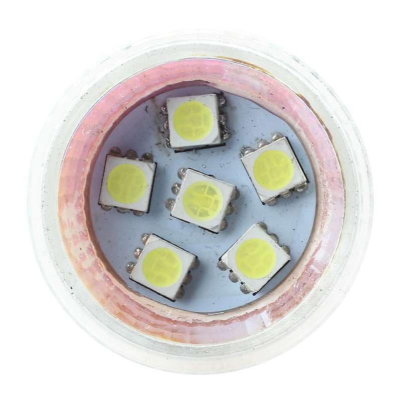 Mr11 Gu4 Pure White 5050 Smd 6 Led Office Spot Light Lamp Bulb Energy Saving 12v
