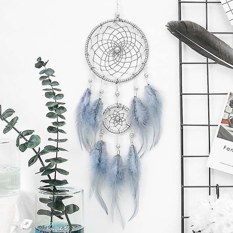 Dream Catcher - Handmade Traditional Feather Wall Hanging Home Decor
