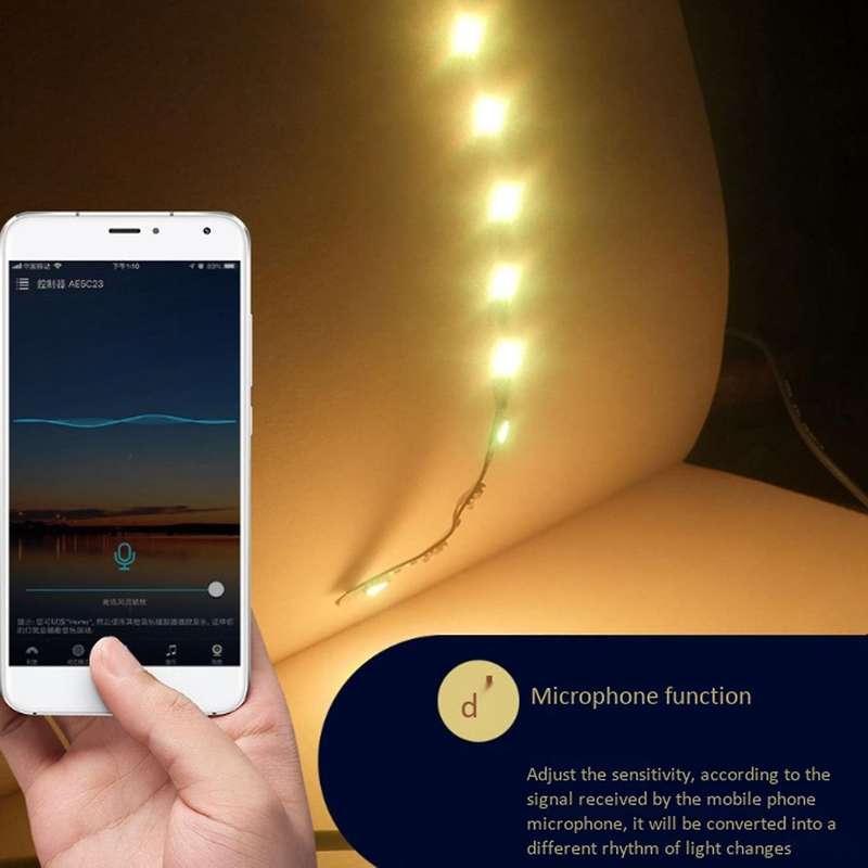 Light Strip Controller with Remote Control for Amazon Alexa