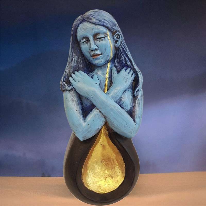 Self-love and Self-healing Goddess Sculpture Healing Gift Home Decor