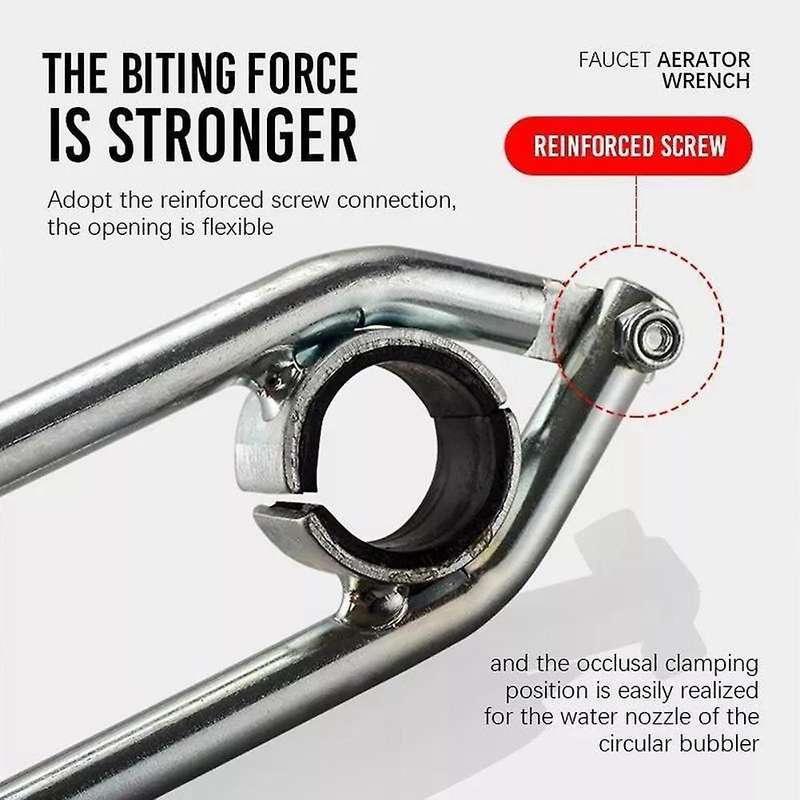 Faucet Aerator Wrench Multifunctional Water Pipe Wrench