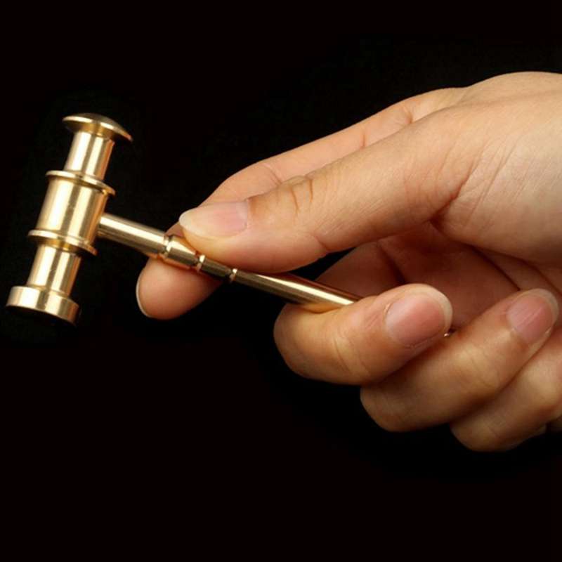 High Quality Brass L150mm Solid Hammer Diy for Manual Hammer Clock