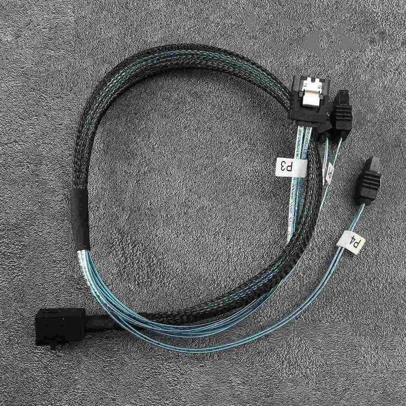 Internal Mini Sas to Sata Cable,for Raid Controller Hard Drive(1.6ft)