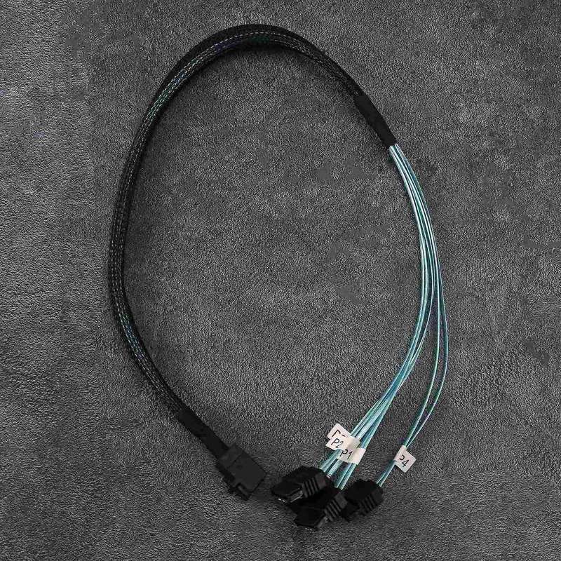 Internal Mini Sas to Sata Cable,for Raid Controller Hard Drive(1.6ft)