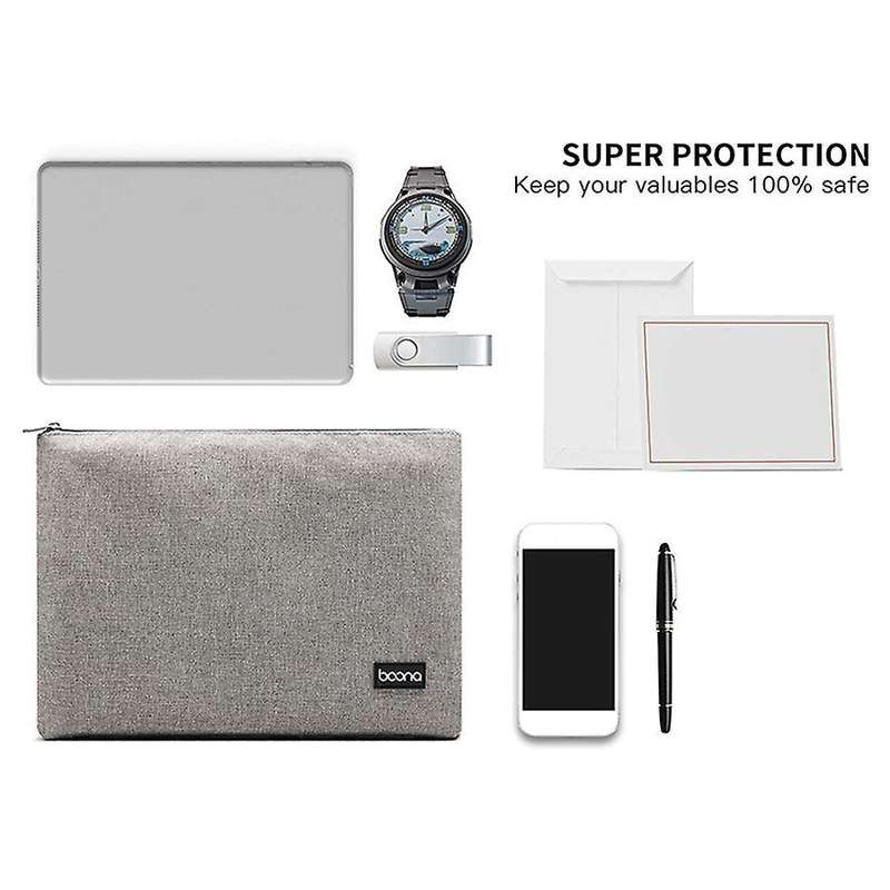 Baona Oxford Waterproof Document Bag, A4 Letter Size Document Holder