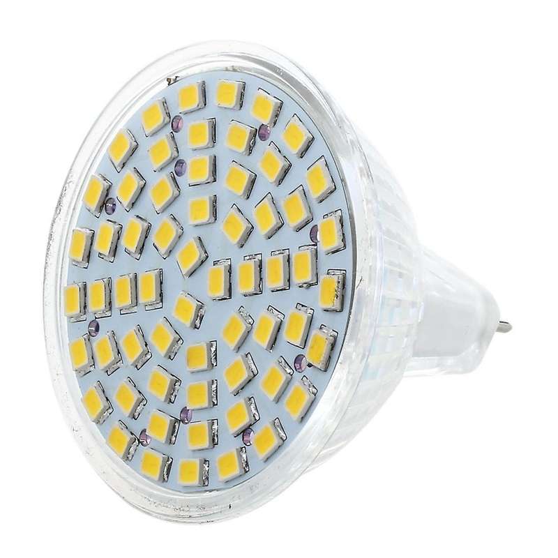 Mr16 60 Led 3528 Smd Bulb Lamp Light Warm White 12v 2.5w