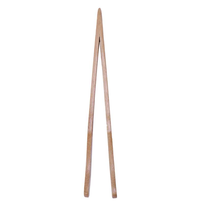 Kitchen Wood Round Head Rice Scoop Soup Ladle Spoon 7.5 Inch L