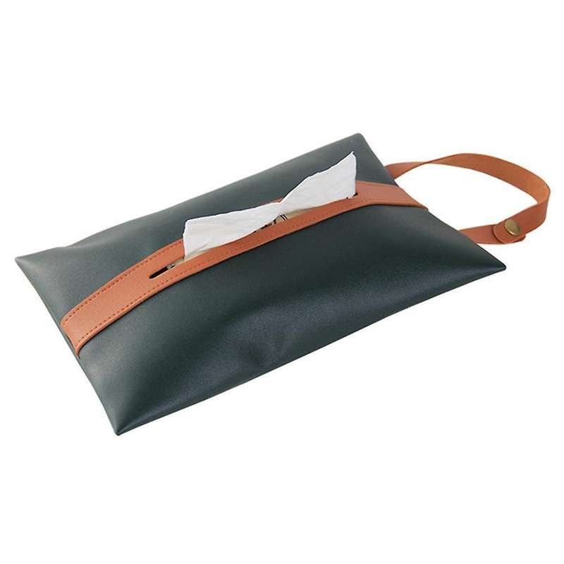 Napkin Papers Dispenser Holder Box Case Table Decoration Dark Green