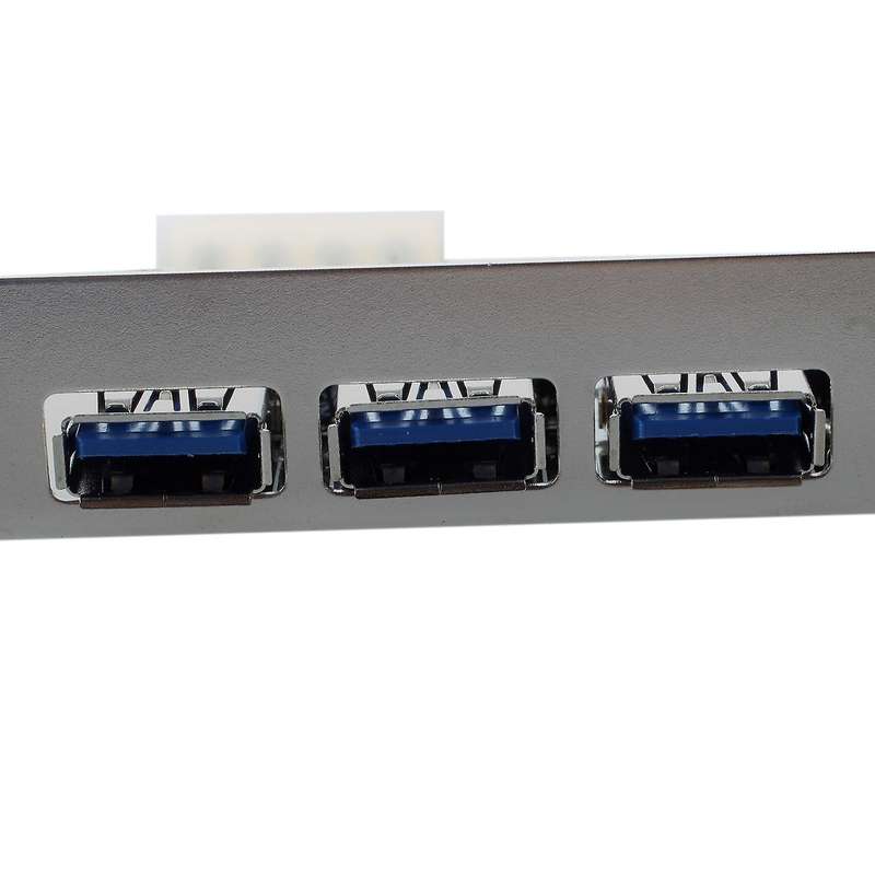 Fast Usb 3.0 Pci-e Pcie 4 Ports Express Expansion Card Adapter