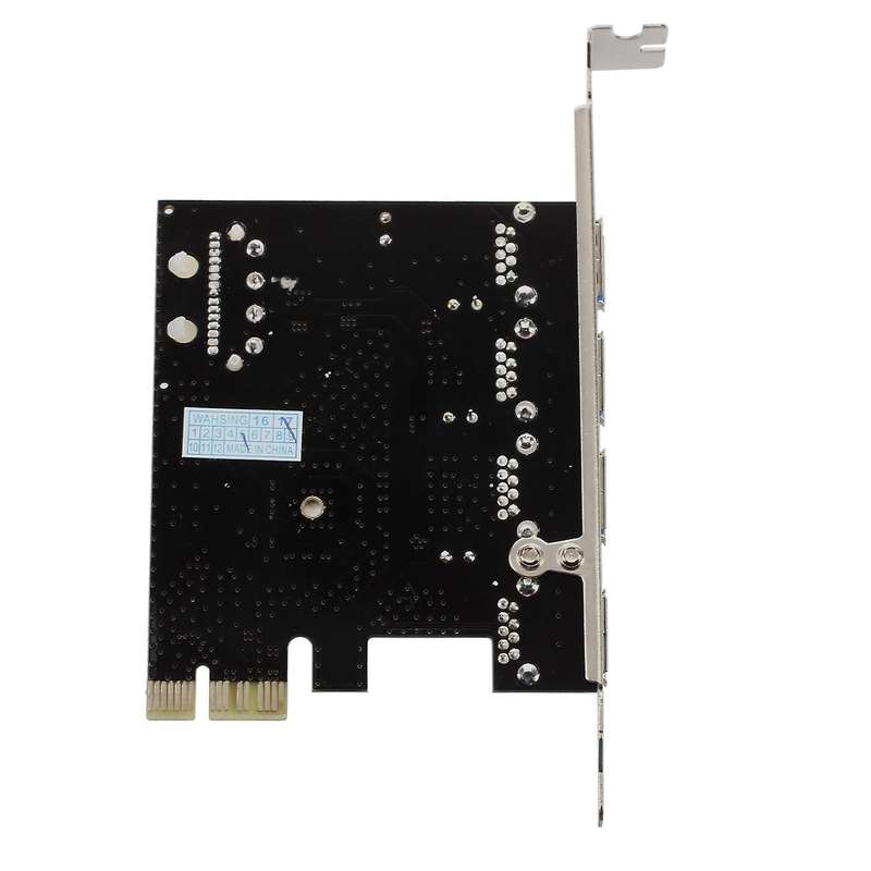 Fast Usb 3.0 Pci-e Pcie 4 Ports Express Expansion Card Adapter