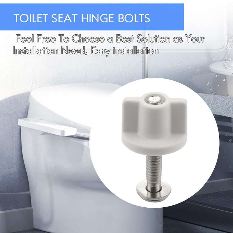 Universal Toilet Seats Screw Include Top Fix Nuts Screws,bottom Mount