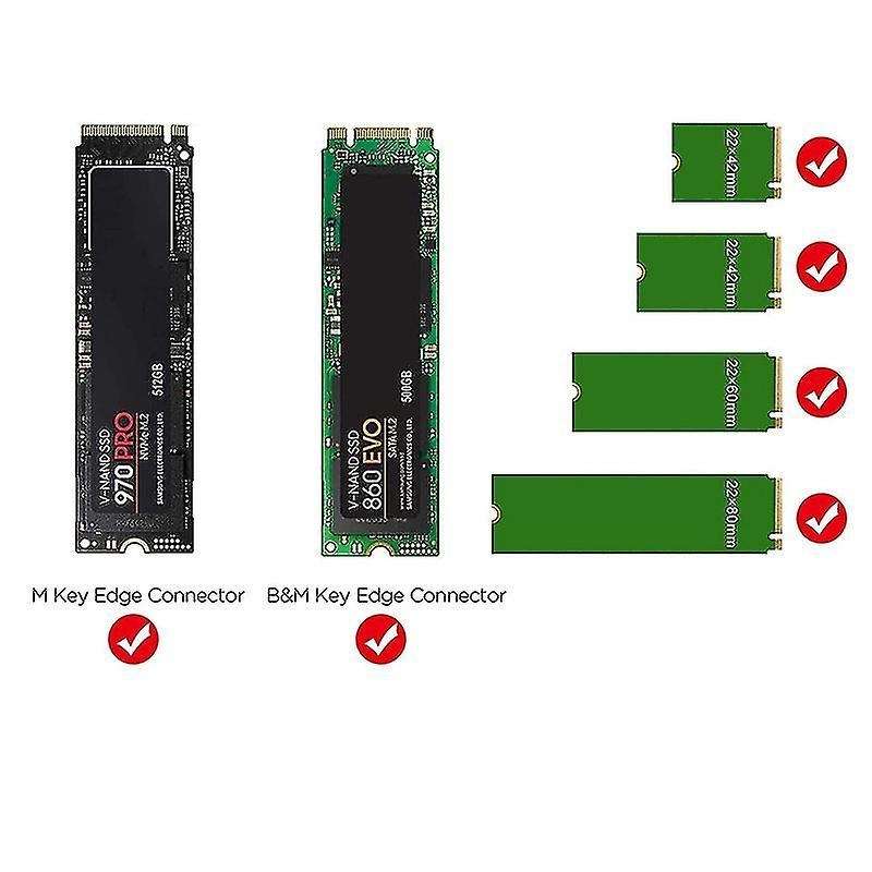 M.2 Nvme & M.2 Ngff to Pcie 3.0 X4 Adapter, Controller Expansion Card