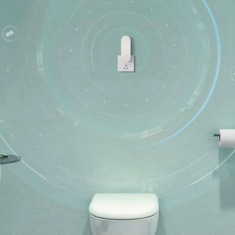 Plug In Air Purifier for Home Cleaner Mini Air Ionizer Pink Uk Plug