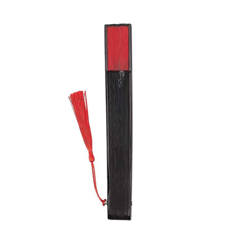 Handheld Fan Sakura Printing Folded Fans Spun Silk Bamboo
