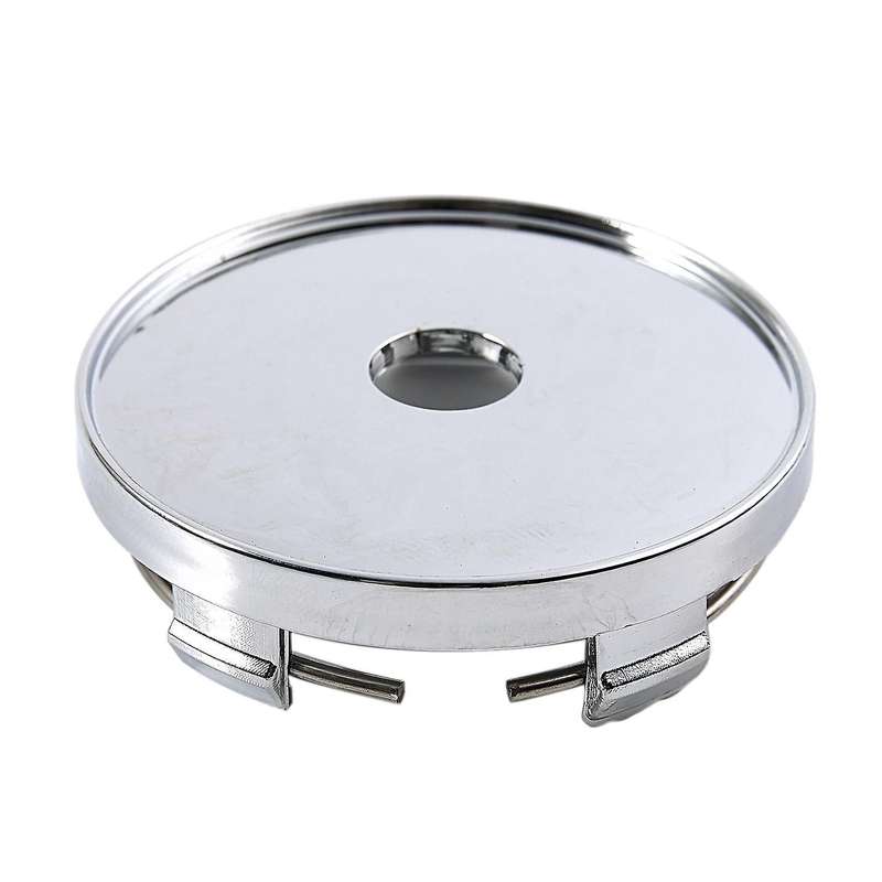 Set Of 4 Chrome Wheel Center Hub Cap Universal Car Plastic 60mm