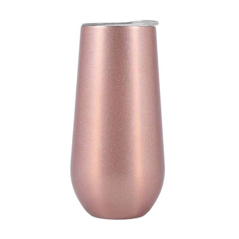 8 Packs Stemless Champagne Flutes Wine Tumbler