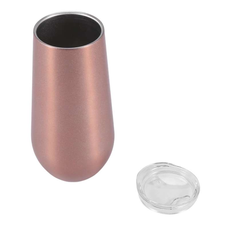 8 Packs Stemless Champagne Flutes Wine Tumbler