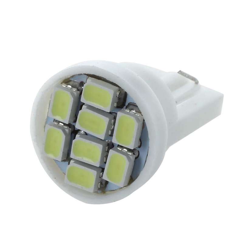 20x T10 W5w 168 194 8 Smd Led Ampoule Feux Lumiere Blanc Pour Voiture