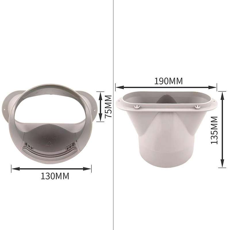 13cm Exhaust Hose Connector for Portable Air Conditioner Window Kit
