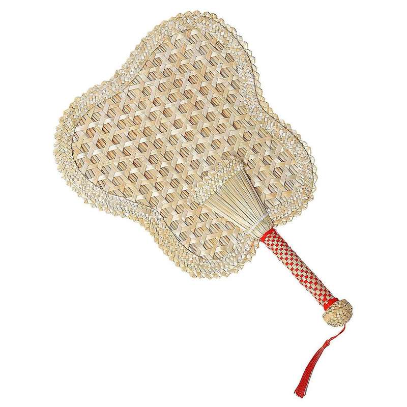 Hand Woven Fan Natural Fan Natural Wheat Straw Hand Fan(small)