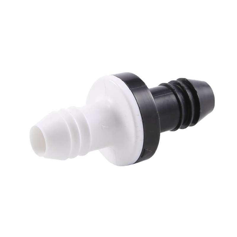 2pcs 3/8 Inch 10mm Inline Abs One Way Water Non Return Check Valve