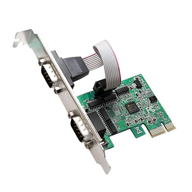 Pcie to Two Serial Ports Rs232 Interface Industrial Control Computer