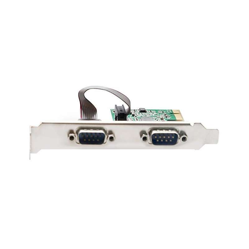 Pcie to Two Serial Ports Rs232 Interface Industrial Control Computer