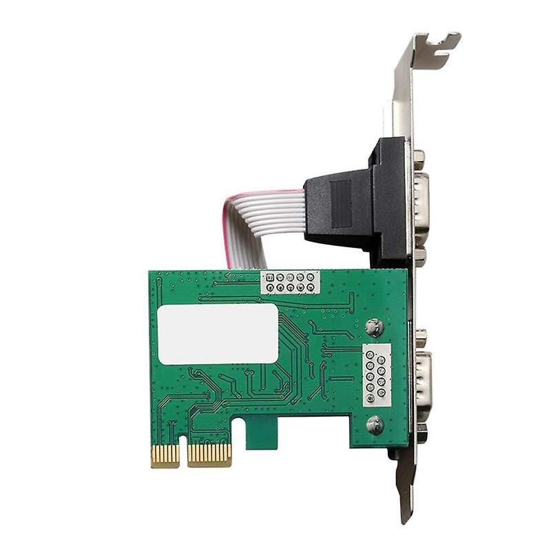 Pcie to Two Serial Ports Rs232 Interface Industrial Control Computer