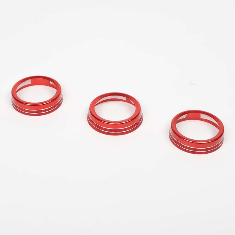 Ac Air Conditioning Sound Knob Cover Trim for Suzuki Jimny,red