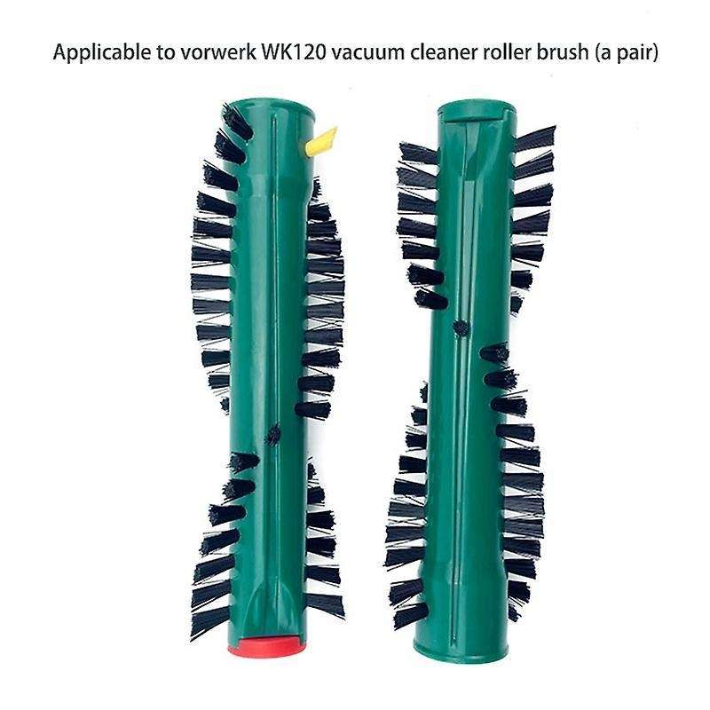 2pcs Sweeper Roller Brush Kit for Vorwerk Vk118 Vk120 Vk121 Vk122