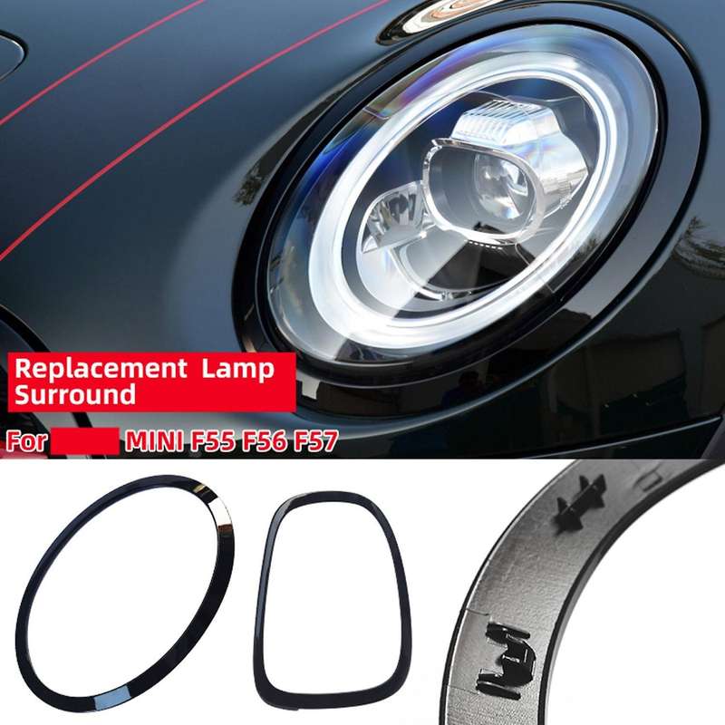 Headlight Trim Ring for Mini Cooper F55 F56 F57 R56 R57 R58 R59