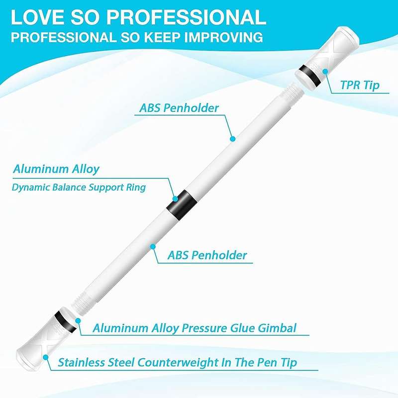 4 Pcs Spinning Pen Mod Gaming Spinning Pens with Weighted Ball B