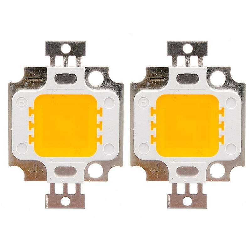 10w Led Cob Chip Floodlight Headlight Light Bulb Yellow