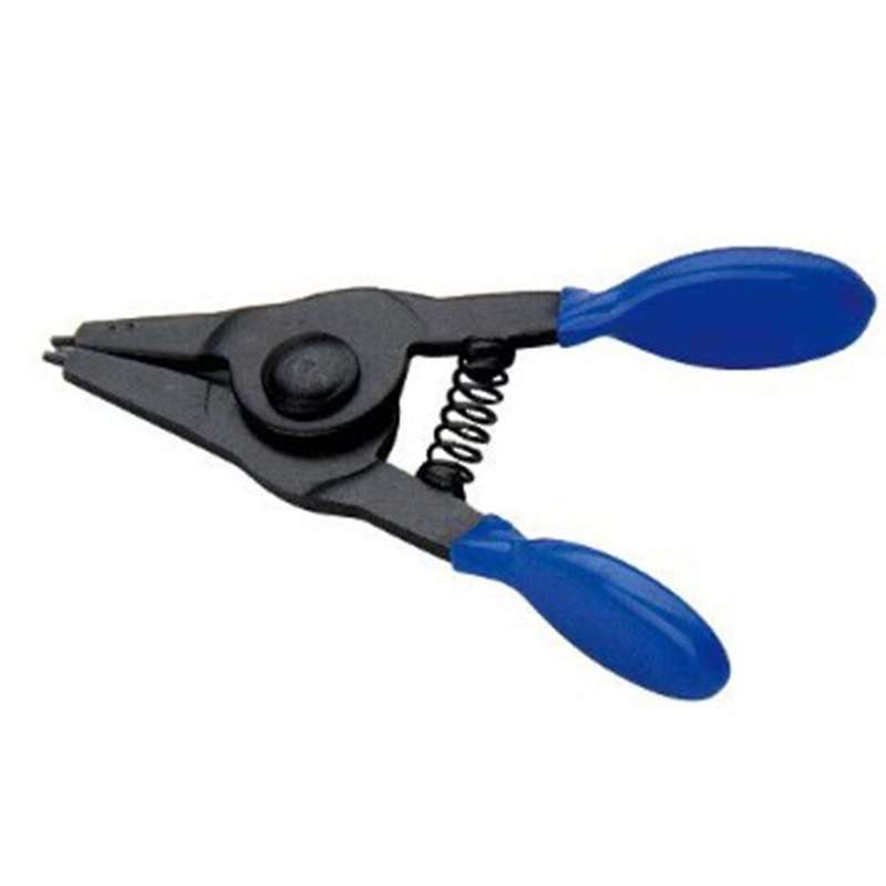 4 Pcs Mini Snap Ring Pliers,with Spring Action and Non-slip Pvc Grips