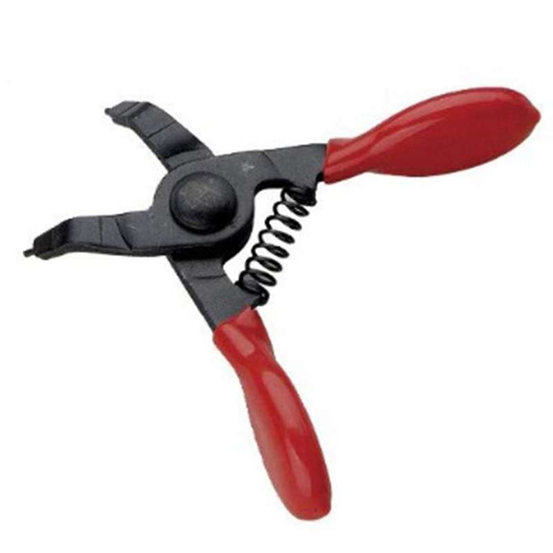 4 Pcs Mini Snap Ring Pliers,with Spring Action and Non-slip Pvc Grips