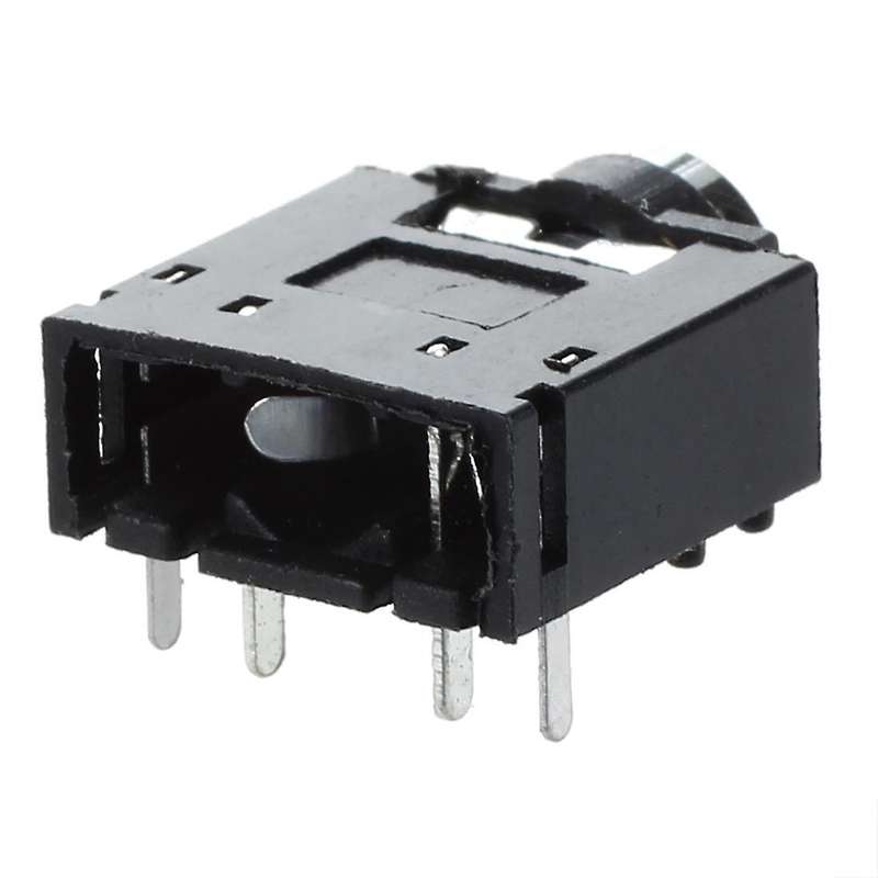 10 Pcs Dip Pcb Mount 5 Pins 3.5mm Socket Headphone Stereo Audio Jack