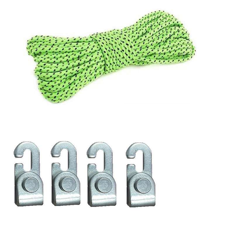 Automatic Lock Hook Self-locking Free Knot Easy Tighten Rope Kit