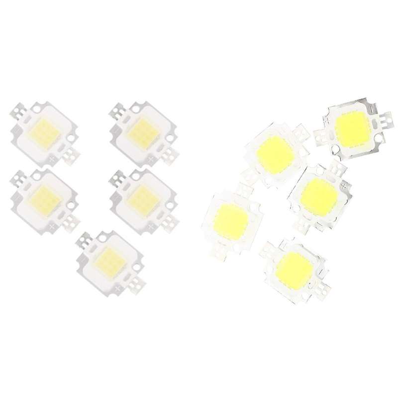 5pcs 800lm Bombilla Led Alta Potencia 10w En Blanco Lamp Bulb