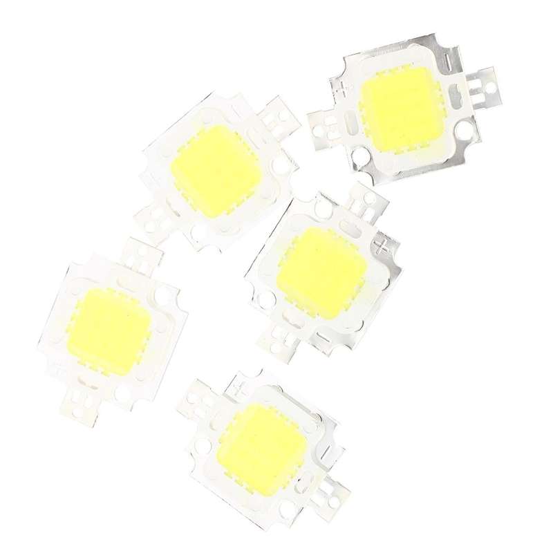 5pcs 800lm Bombilla Led Alta Potencia 10w En Blanco Lamp Bulb