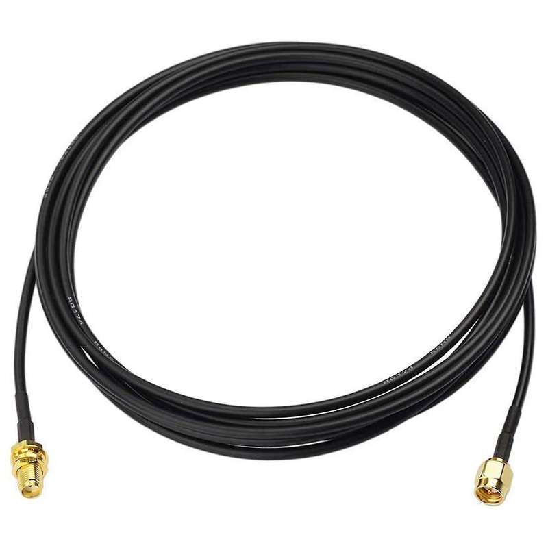 2 Pcs 4g Antenna Sma Extension Cable Bulkhead Mount 3meter/9.84ft