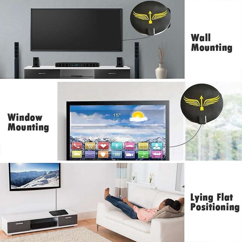 5000 Miles 4k Digital Antenna Dvb-t2 Hd Tv High Gain with Amplifier