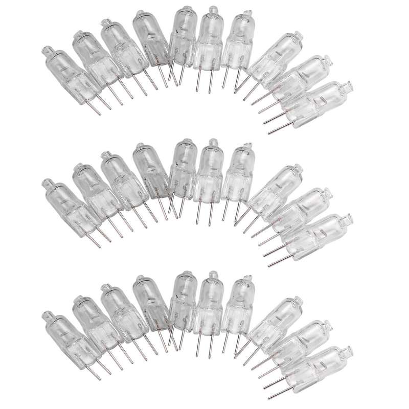 10x G4 Warm White Jc Halogen Capsule Bulb Lamp Clear 10 Watt 12v