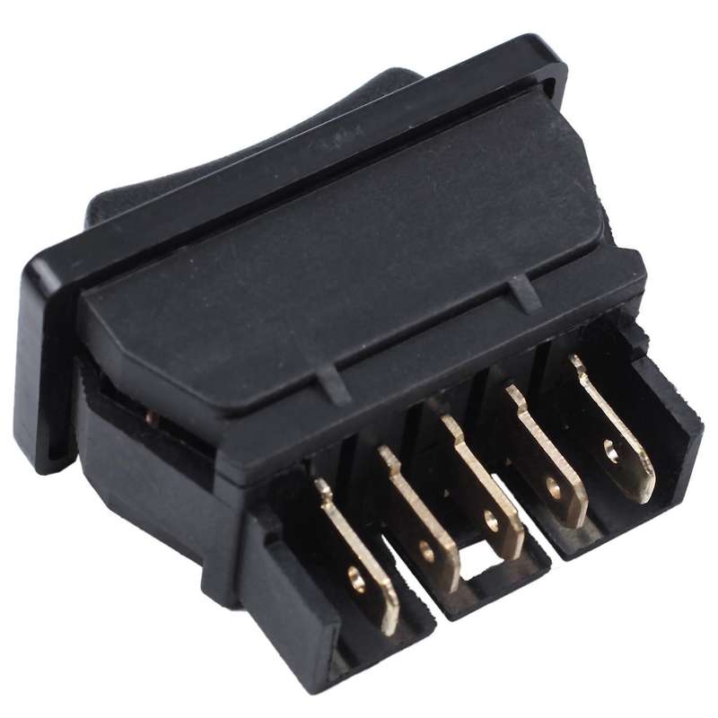 Dc12v Momentary 5 Pins Dpdt Power Window Master Switch for Auto Car