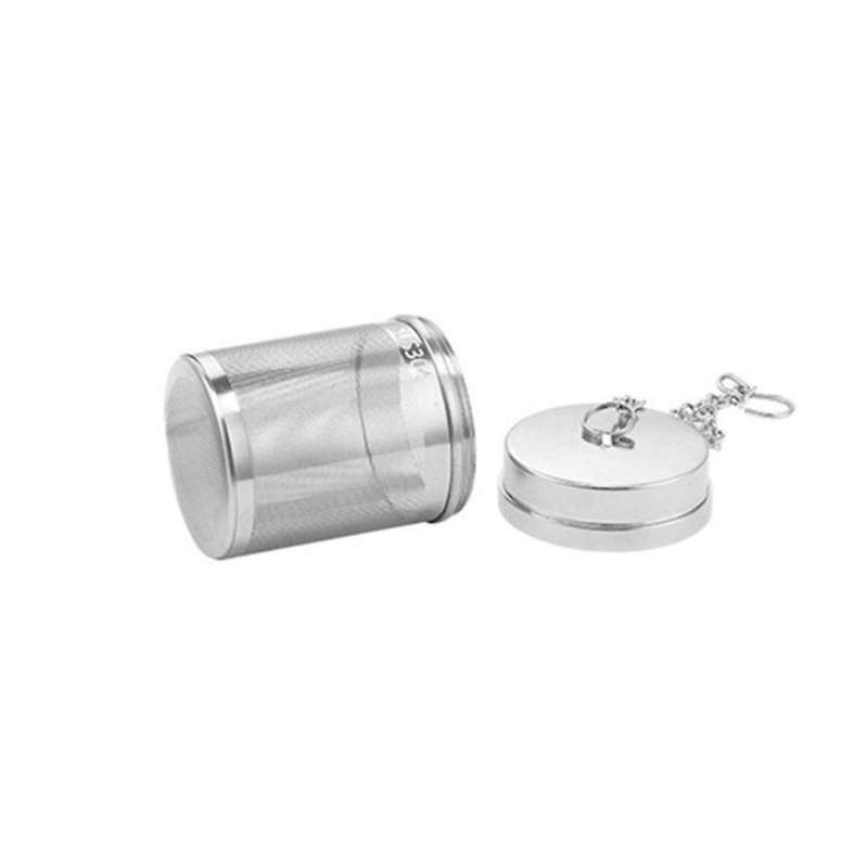 Stainless Steel Tea Strainer Leaf Spice Herbal Teapot Home,8.1x11cm