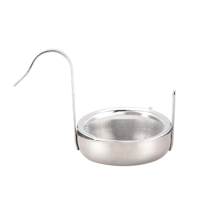 Stainless Steel Tea Mesh Tea Strainer with Handle Silver
