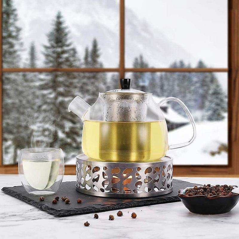 Tea Warmer Coffee Warmer Made Of Stainless Steel with Tealight Holder